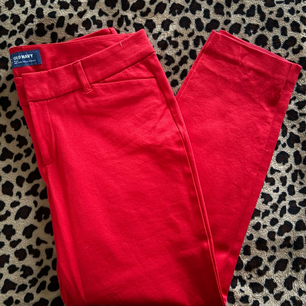 Old Navy Red Pants